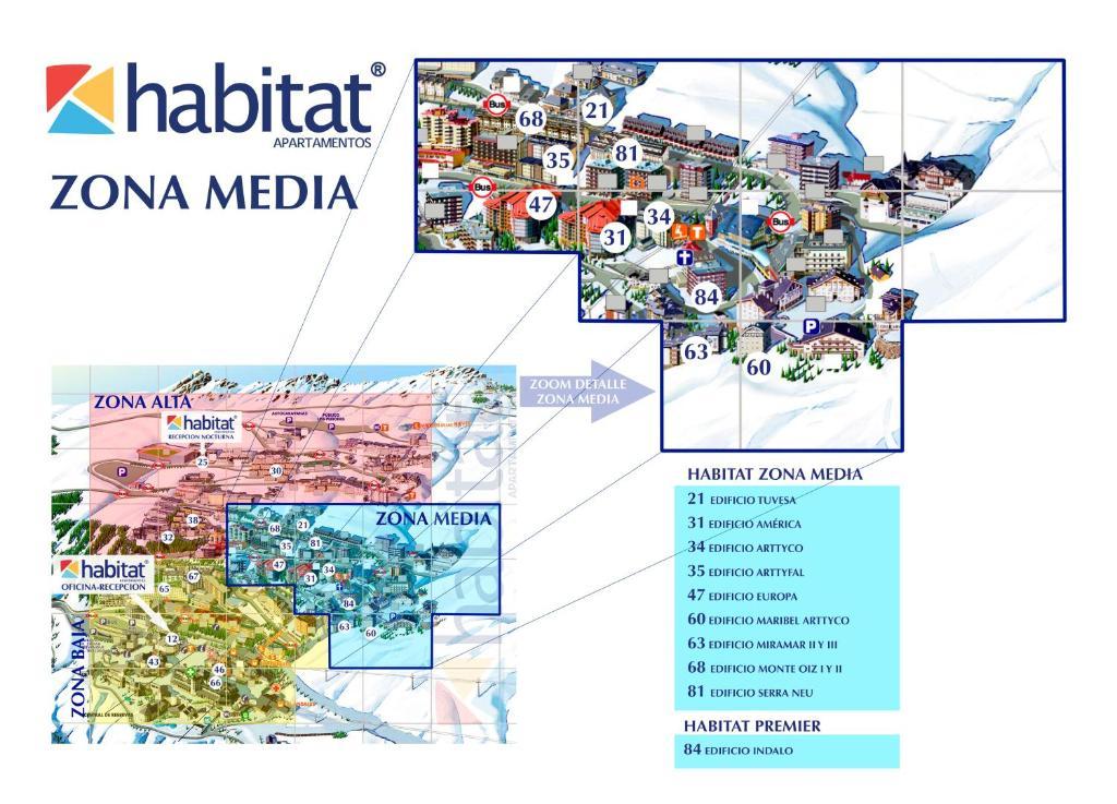 מונאצ'יל Apartamentos Habitat Zona Media מראה חיצוני תמונה